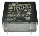 NB160 SUBMINIATURE GENERAL POWER RELAY 50A D109V